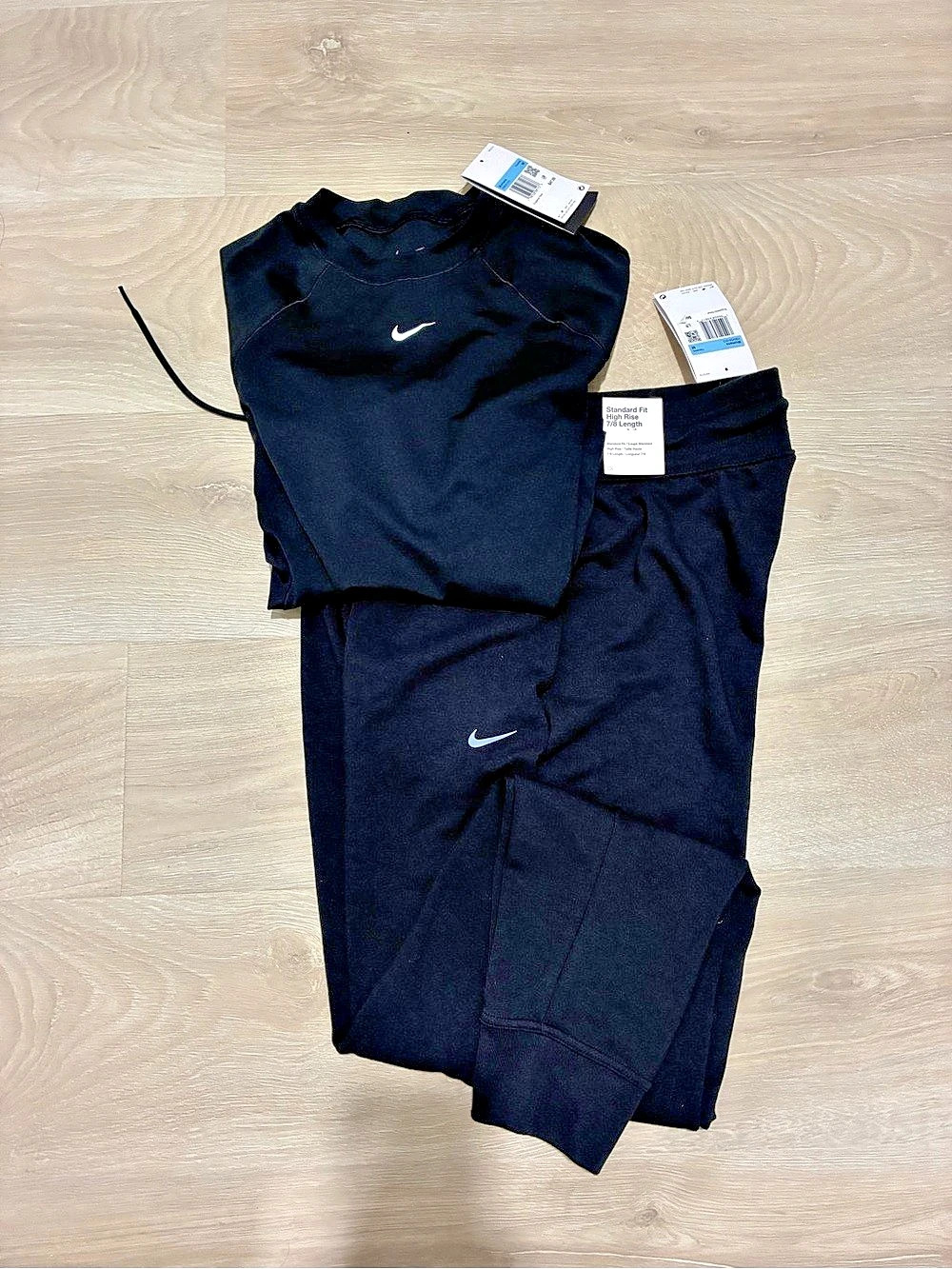 Nike Sportswear Classic High-Waisted 7/8 Leggings Set Black